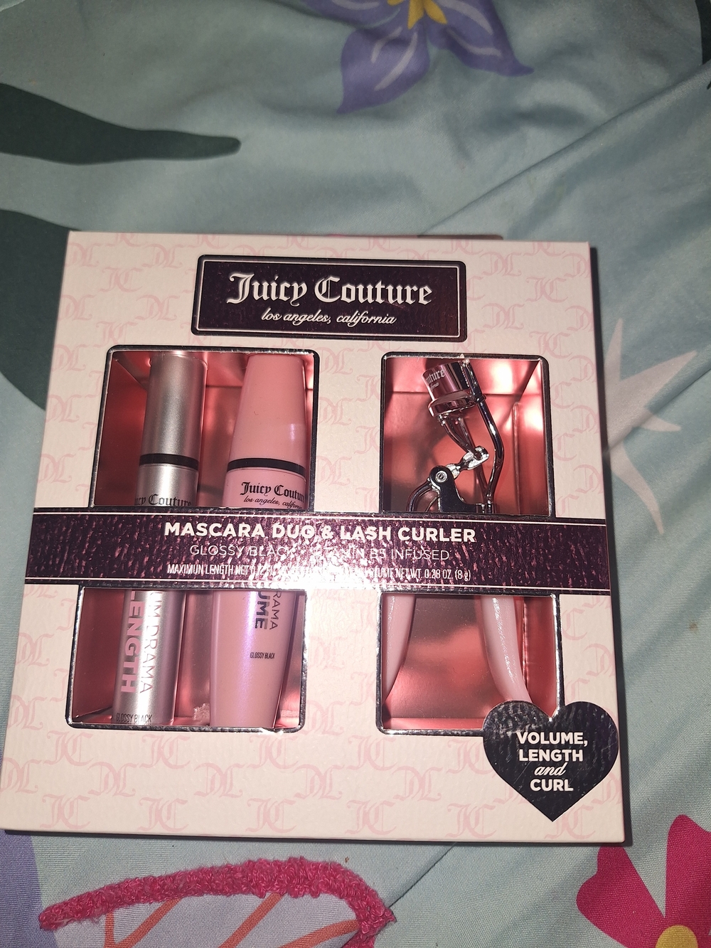 Juicy Couture Black Mascara Duo & Lash Curler Set